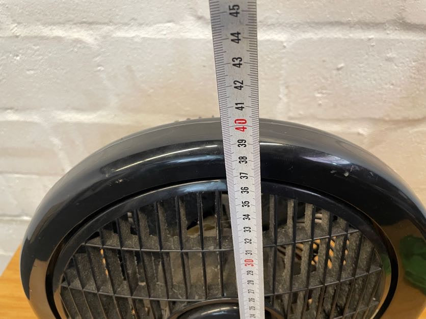 Black Salton Desk Fan (Timer Not Working)