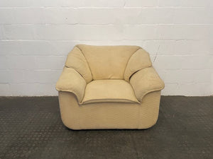 Cream Airflex 1 Seater Couch-REDUCED