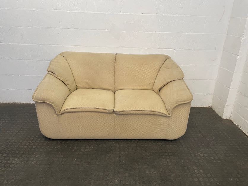 Cream Airflex 2 Seater Couch -REDUCED